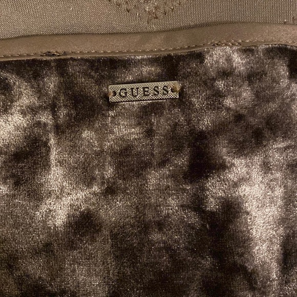 Guess (Black Label) Lace Trim Velvet Cami - Picture 2 of 5